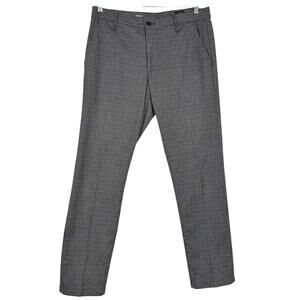 AG Adriano Goldschmied Marshal Slim Trouser Cotton Geometric Print Pants 34x34